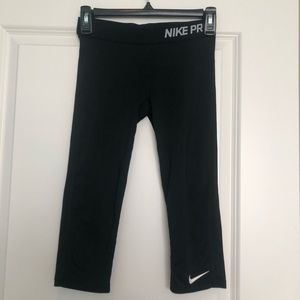 girls large nike yoga pants